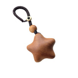 Wooden star pendant