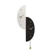 Simple corner wall clock