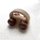 Wooden rattle