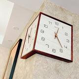 Walnut Reversible Clock