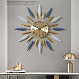 Modern art wall clock