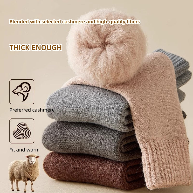 Men's thick cashmere socks, winter warm socks, exclusive for men.