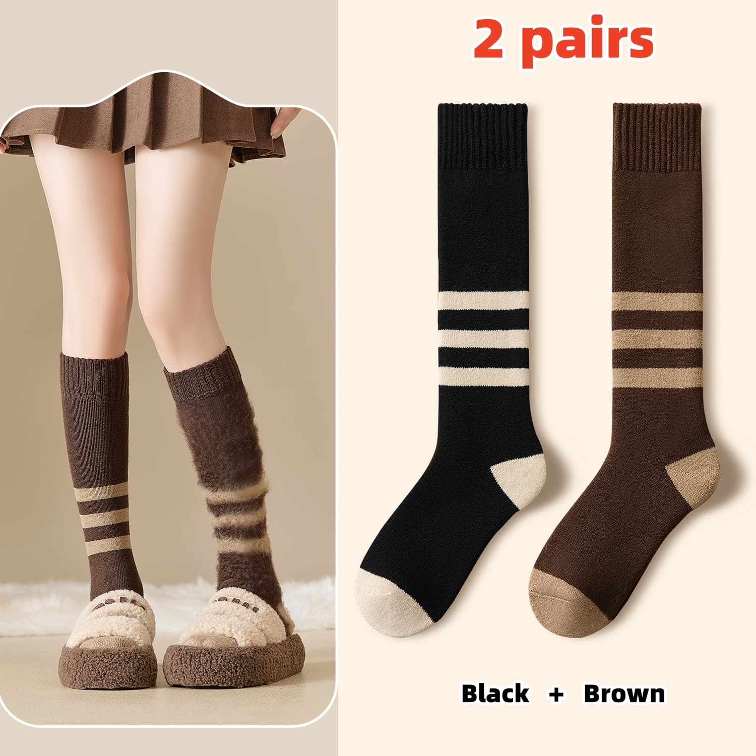 High quality women's wool thermal socks are suitable for different situations, you can wear them as winter socks, thermal socks, hiking socks, office socks, school socks, home socks, work socks, crew socks, rag socks, heavy duty socks, Boots and socks for all occasions.