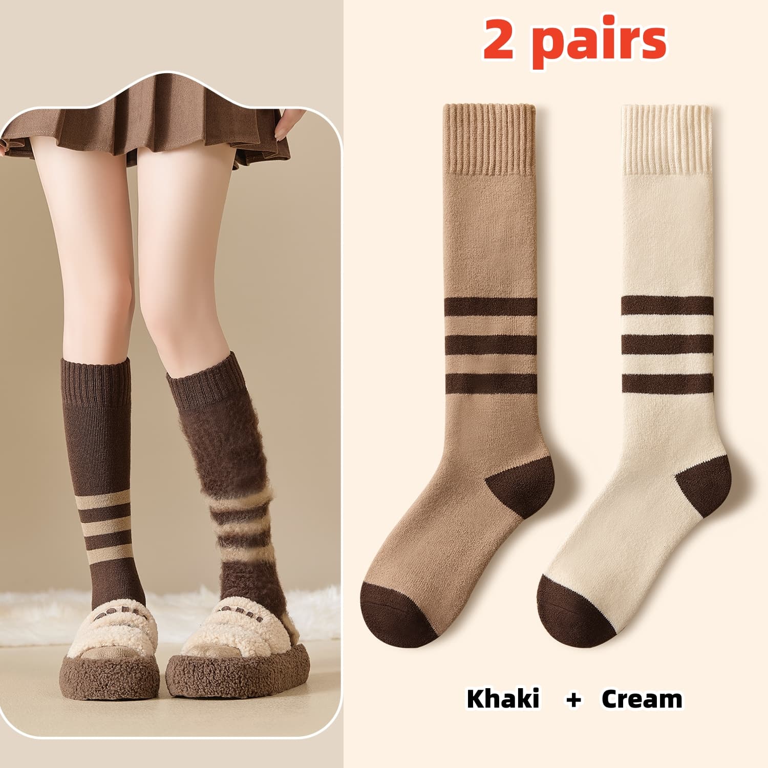 High quality women's wool thermal socks are suitable for different situations, you can wear them as winter socks, thermal socks, hiking socks, office socks, school socks, home socks, work socks, crew socks, rag socks, heavy duty socks, Boots and socks for all occasions.