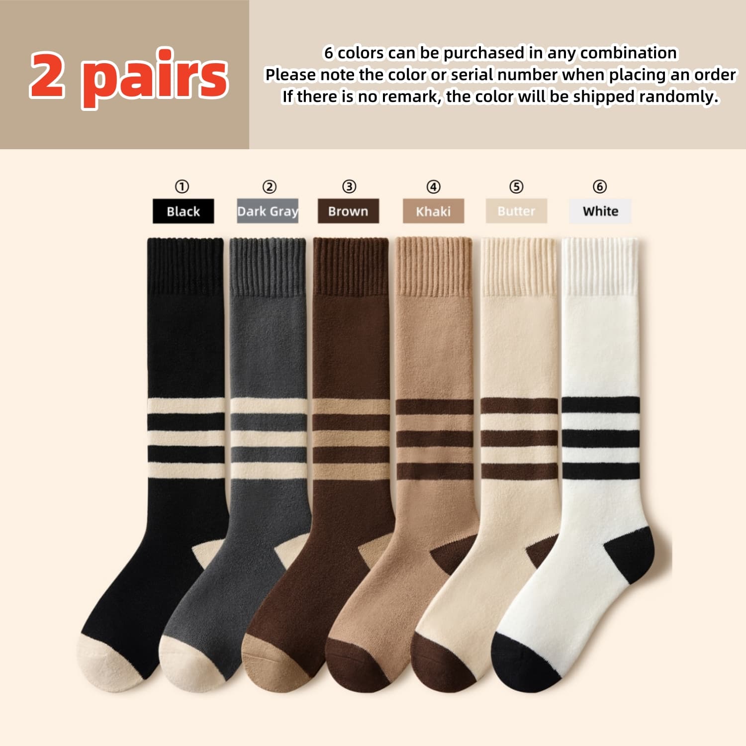 Women's winter thermal socks, compression socks/non-slip cuff design.