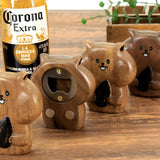 Hamster bottle opener