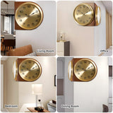 Retro double sided wall clock