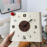 Giant panda wall clock