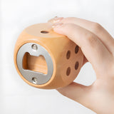 Dice bottle opener