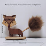 Wooden Fox Duster